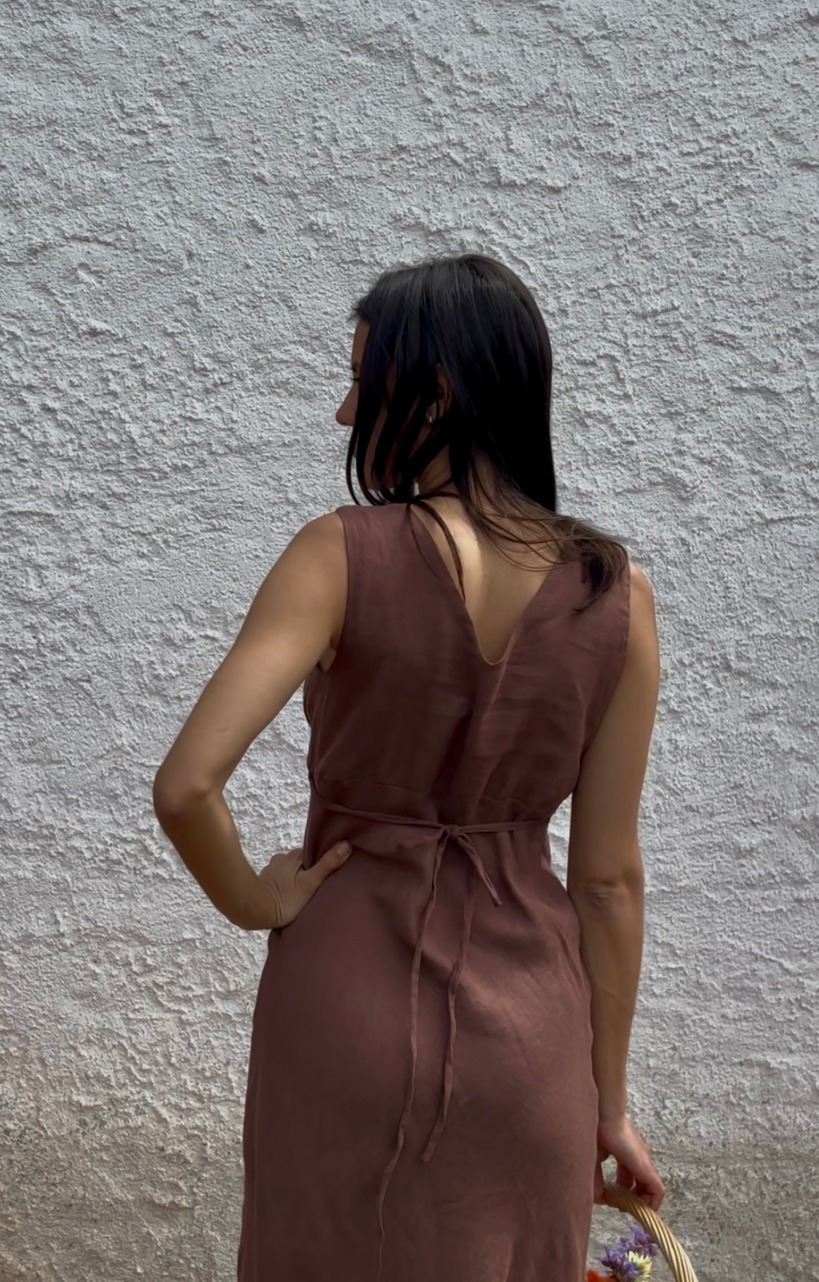Coral dress