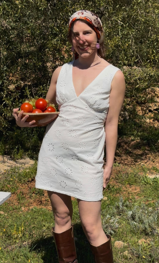 Sicily white dress